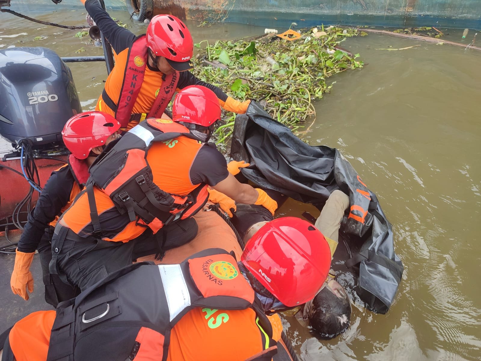 Tim SAR Temukan Korban Tenggelam di Muara Sungai Aluh-aluh