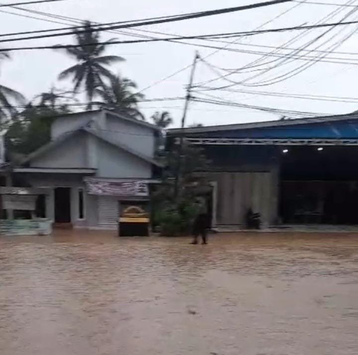 Pulau Laut Kotabaru Dilanda Banjir