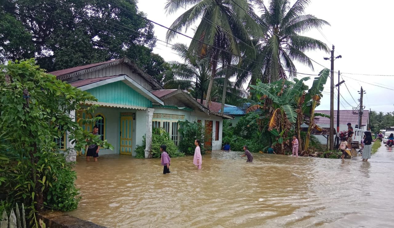 Banjir Landa Kabupaten Balangan dan Hulu Sungai Tengah