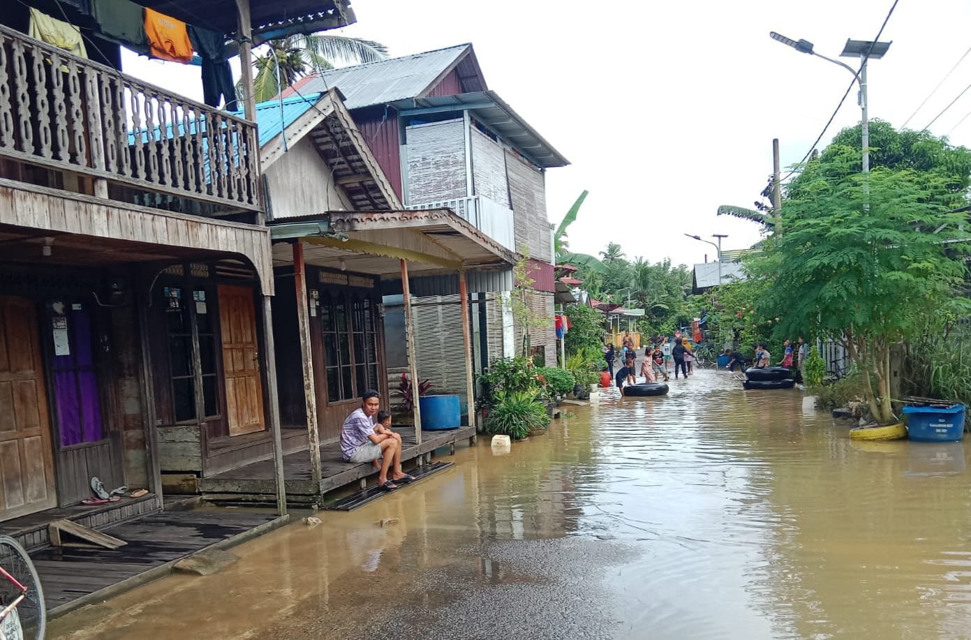Banjir Landa 30 Desa di Hulu Sungai Utara