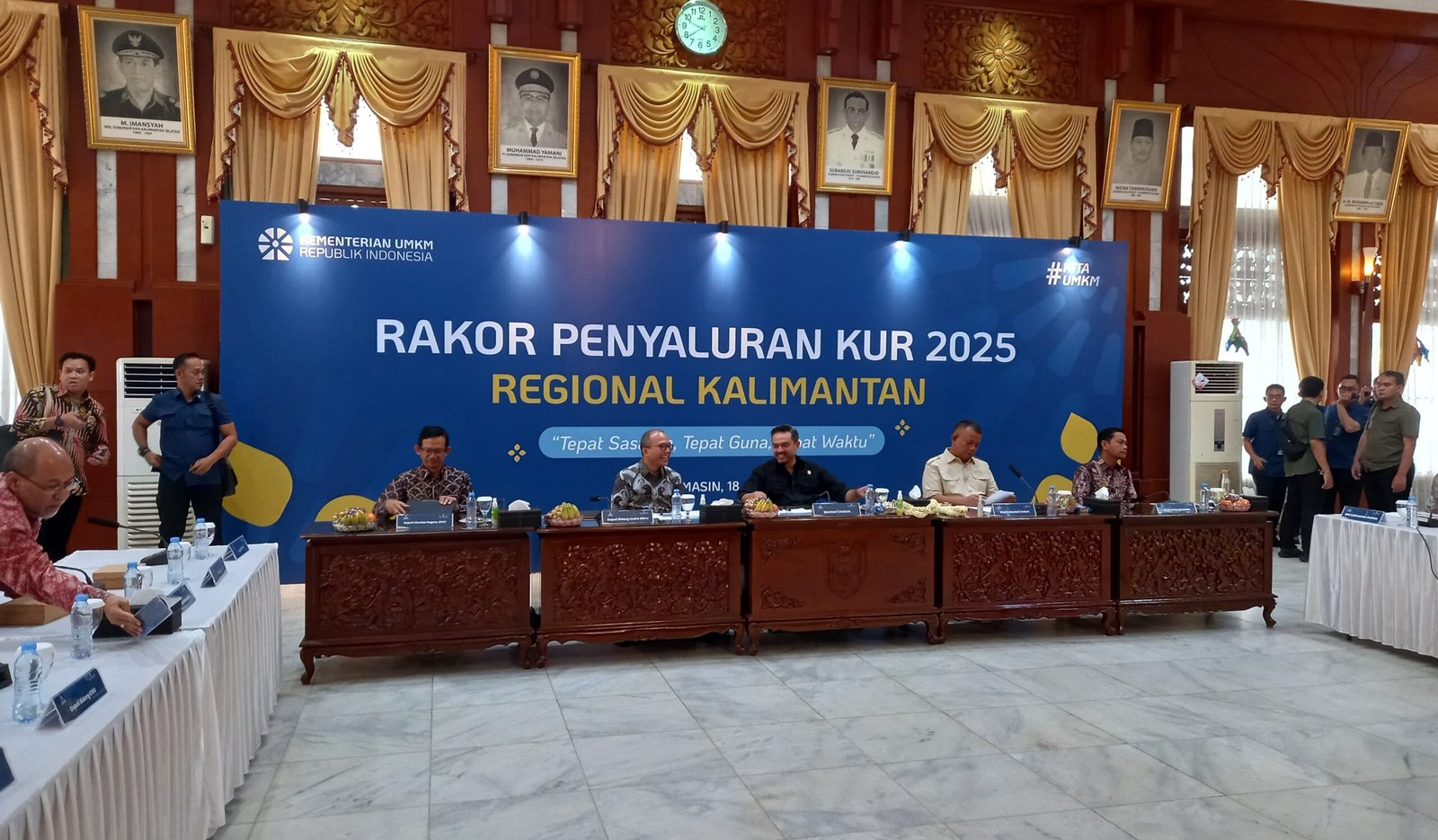 Menteri UMKM Pimpin Rakor Penyaluran KUR 2025 Regional Kalimantan
