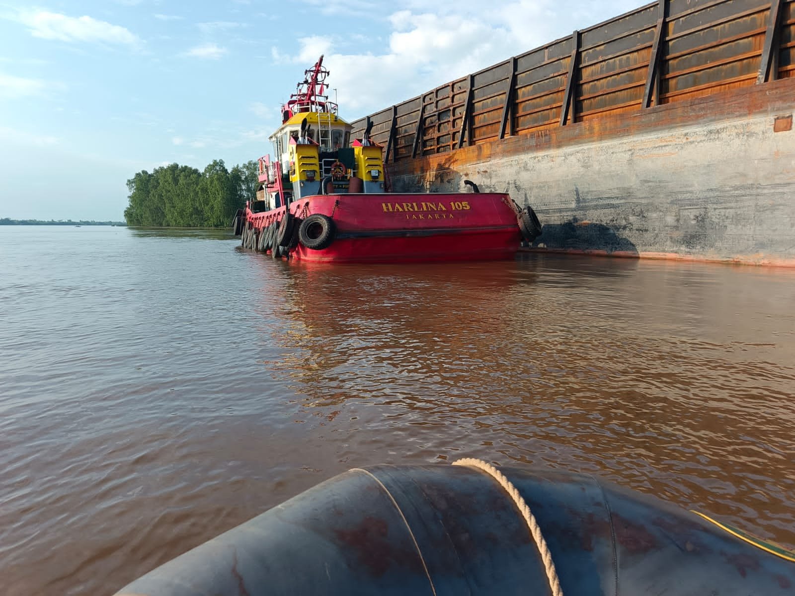 ABK Terjatuh Dari Kapal