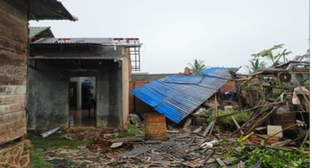 Ribuan Rumah Terendam Banjir di Kalsel