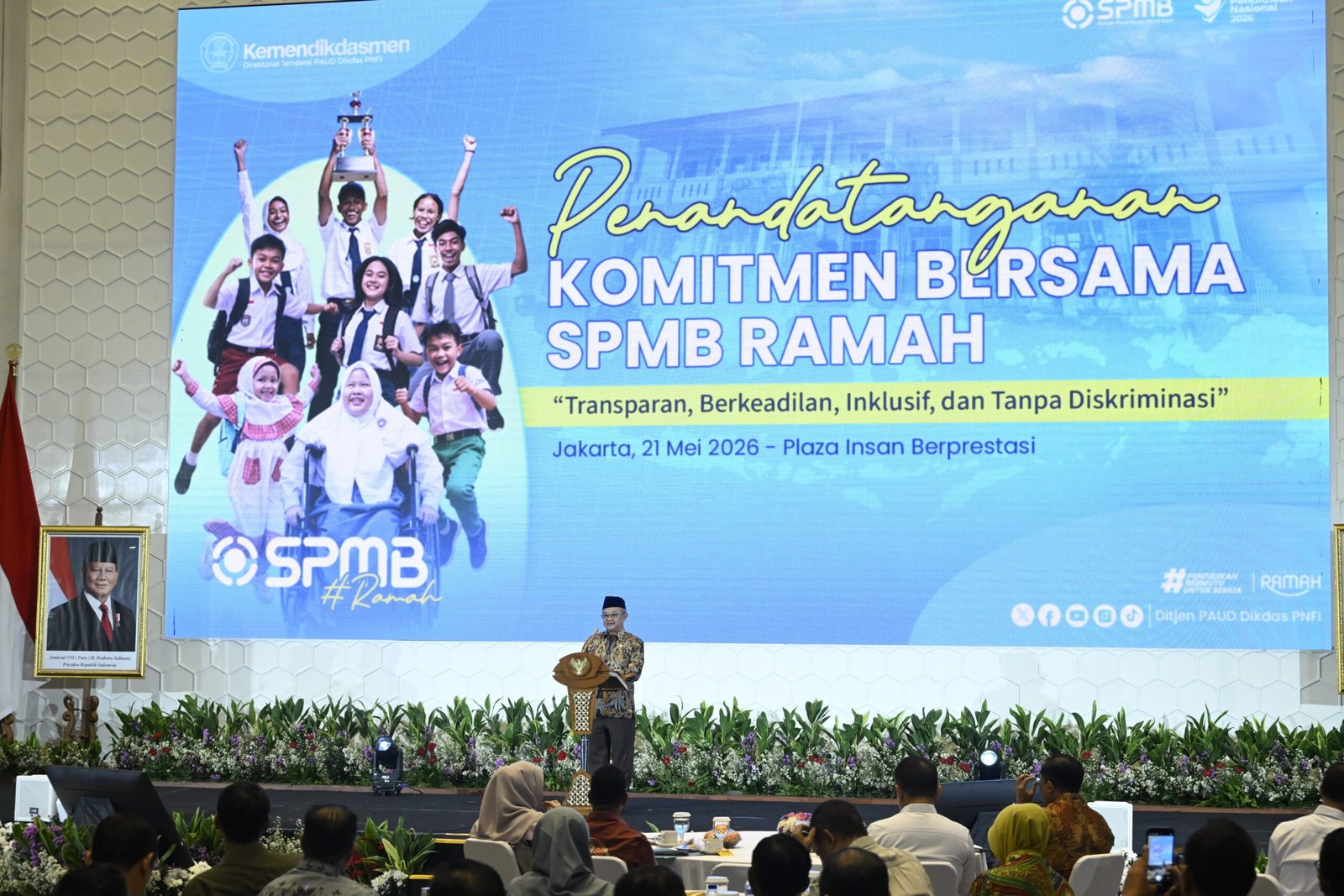 Kemendikdasmen Bersama Polri, Kejaksaan, KPK, dan Kemendagri Komitmen Kawal SPMB Ramah 2026