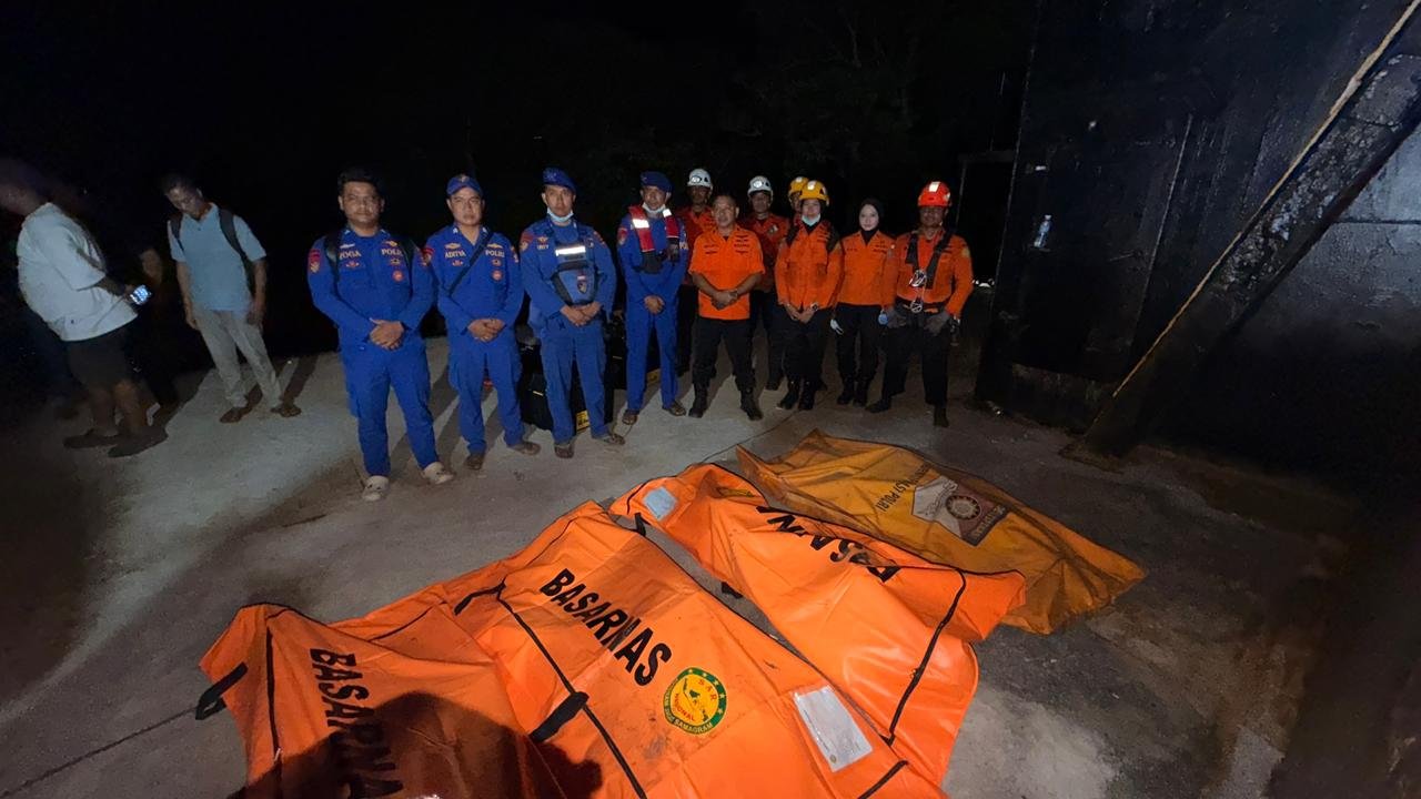 Empat ABK Meninggal Terjebak di Ruang Terbatas Sungai Tunjang