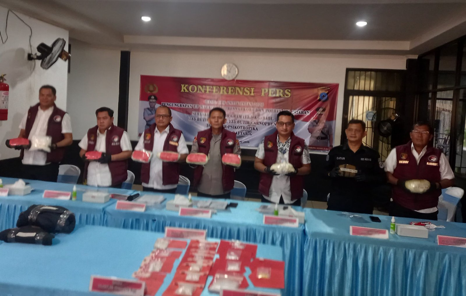 Polisi Tangkap Kurir Narkoba Jaringan Internasional di Pelabuhan Trisakti Banjarmasin