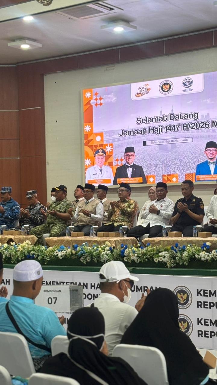 Operasional Fase Pemulangan Jamaah Haji Debarkasi Banjarmasin BDJ 02 Asal Kabupaten Banjar