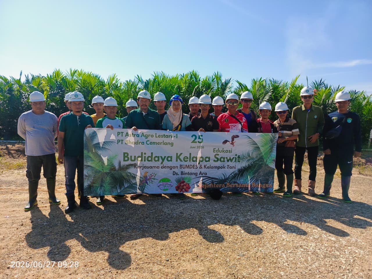 PT BCL dan PT AAL-1 Dukung Peningkatan Kapasitas Petani Sawit di Desa Bintang Ara
