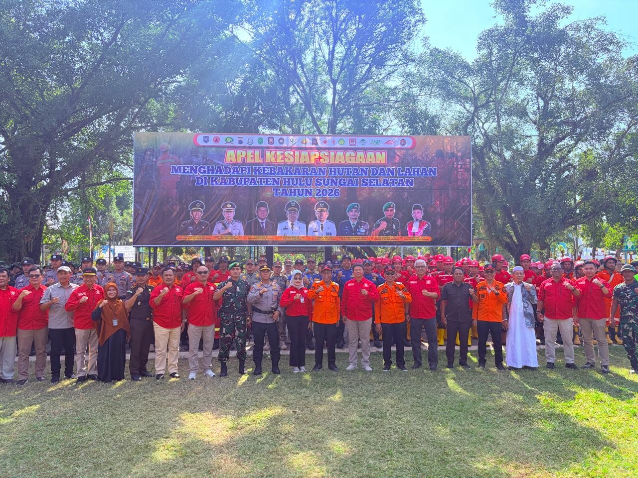 PT SAM Perkuat Kolaborasi Karhutla di Hulu Sungai Selatan