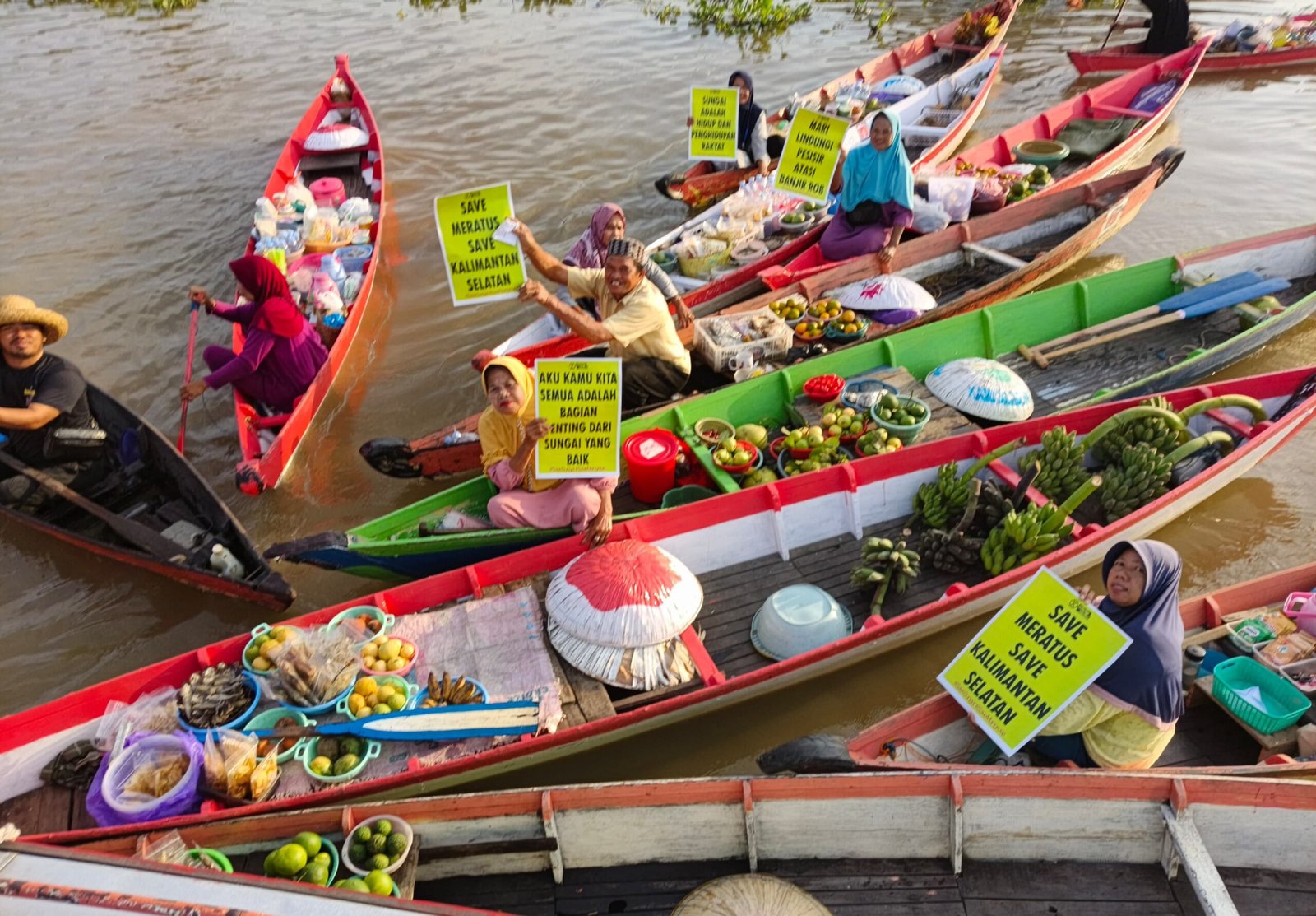 Pemuda Kalsel Kampanyekan Perlindungan Sungai dan Pesisir