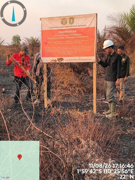 Kemenhut Sidak Kesiapan Empat Perusahaan Kehutanan di Kalbar