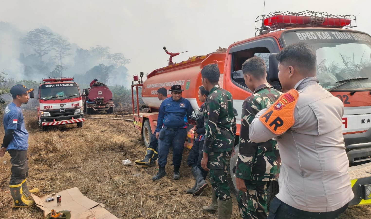 Krisis Air dan BBM Jadi Kendala Penanganan Karhutla