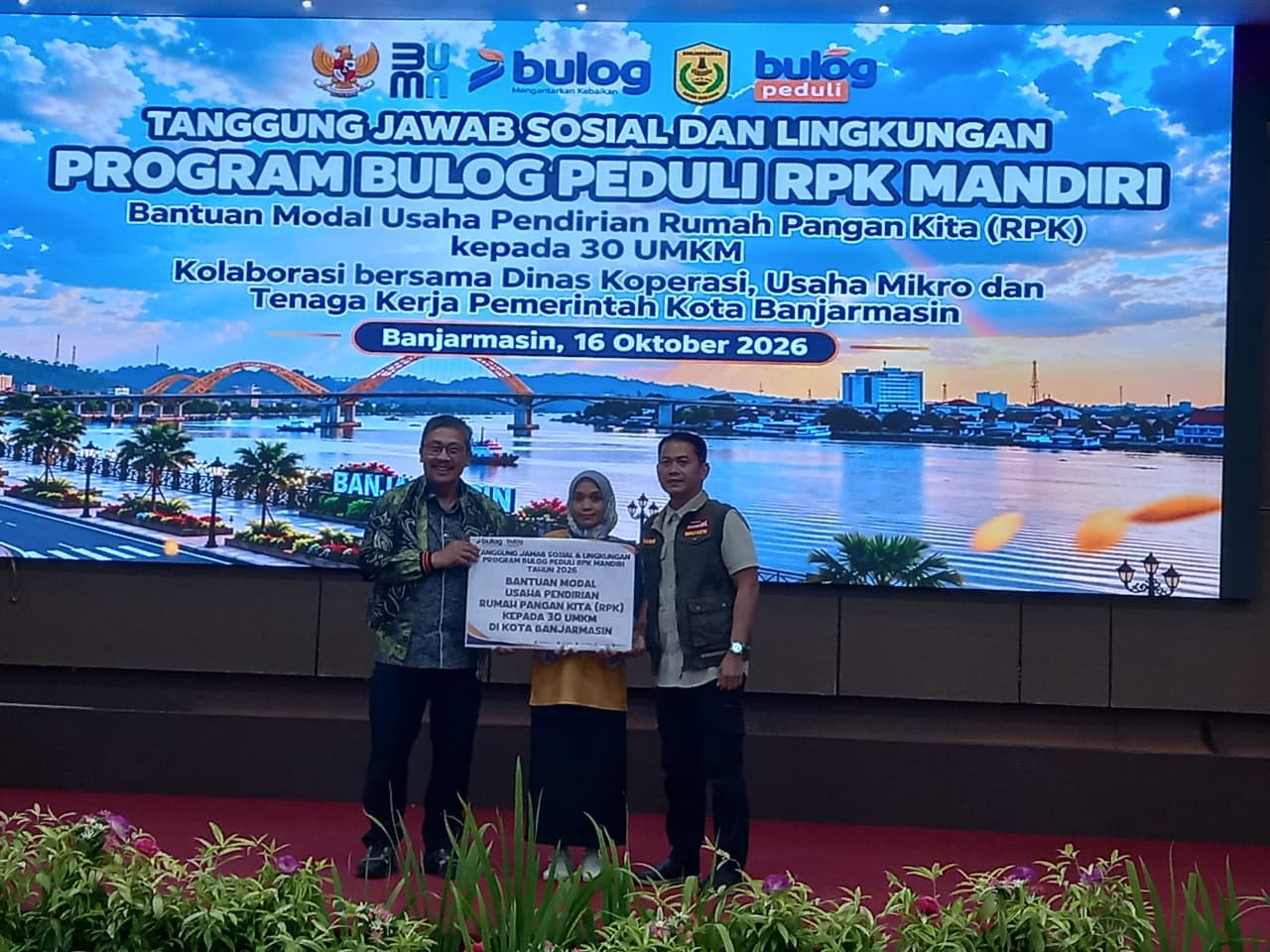 BULOG Berdayakan UMKM di Banjarmasin