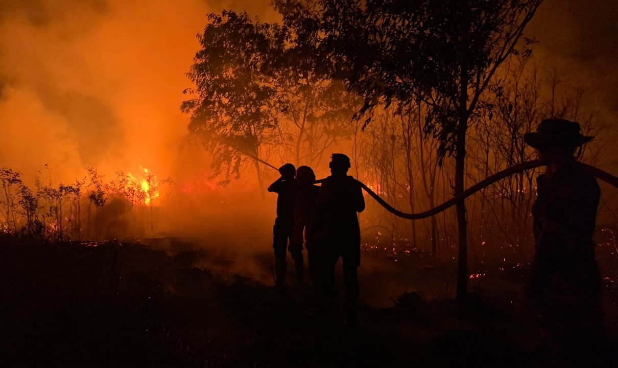 Polda Kalsel Tetapkan Empat Korporasi Karhu tla Polda Kalsel Tetapkan Empat Korporasi Tersangka Karhutla