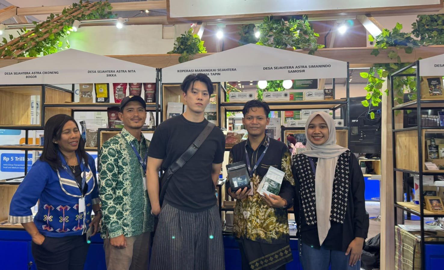 Excelsa Tapin Pikat Pecinta Kopi Manca Negara di Trade Expo Indonesia 2026
