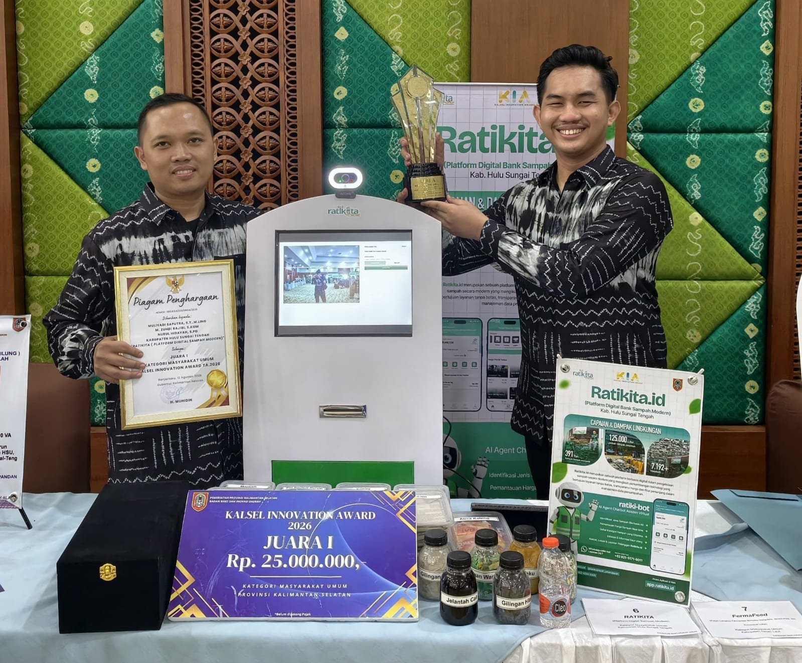Bank Sampah HST Manfaatkan AI untuk Kelola Sampah